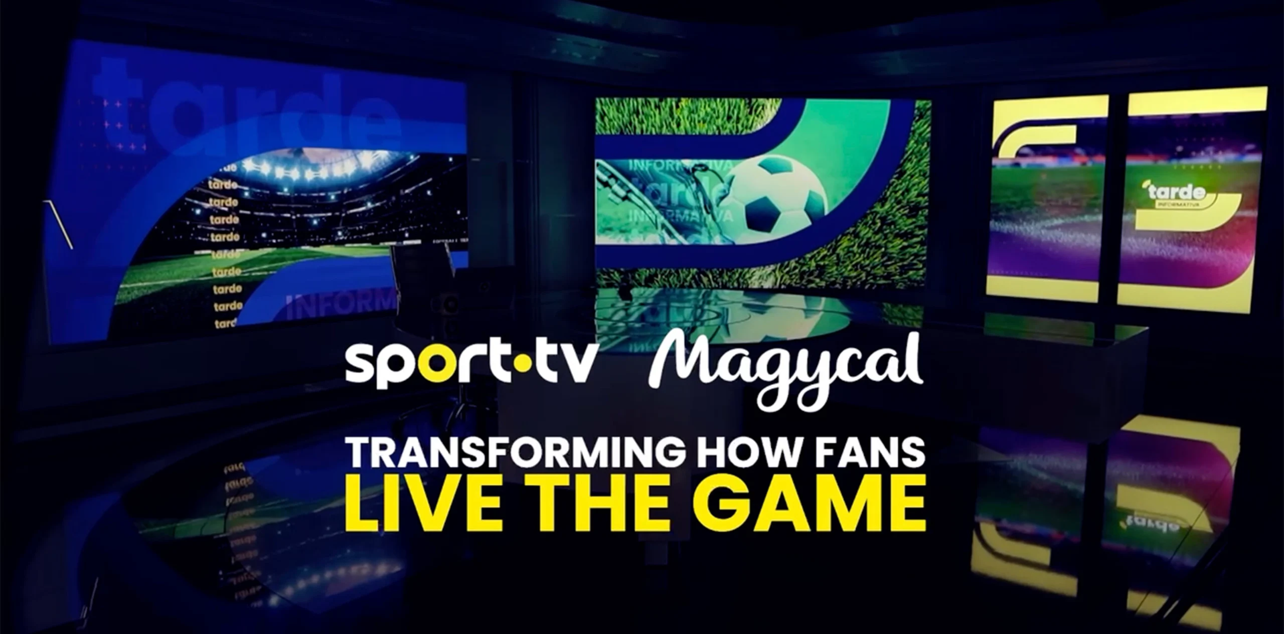 sporttv x magycal - transforming how fans live the game