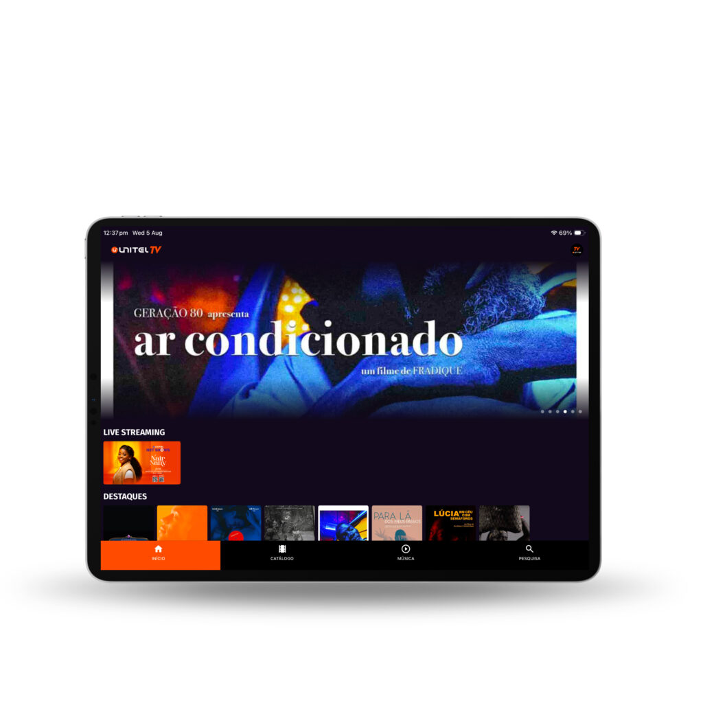 ipad unitel-slide
