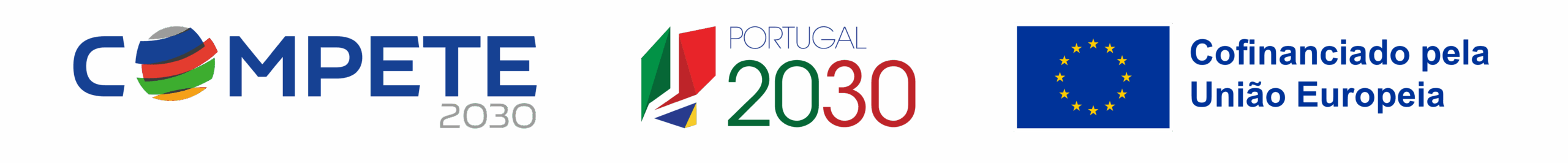 Compete 2030 logo, cofunded by the EU