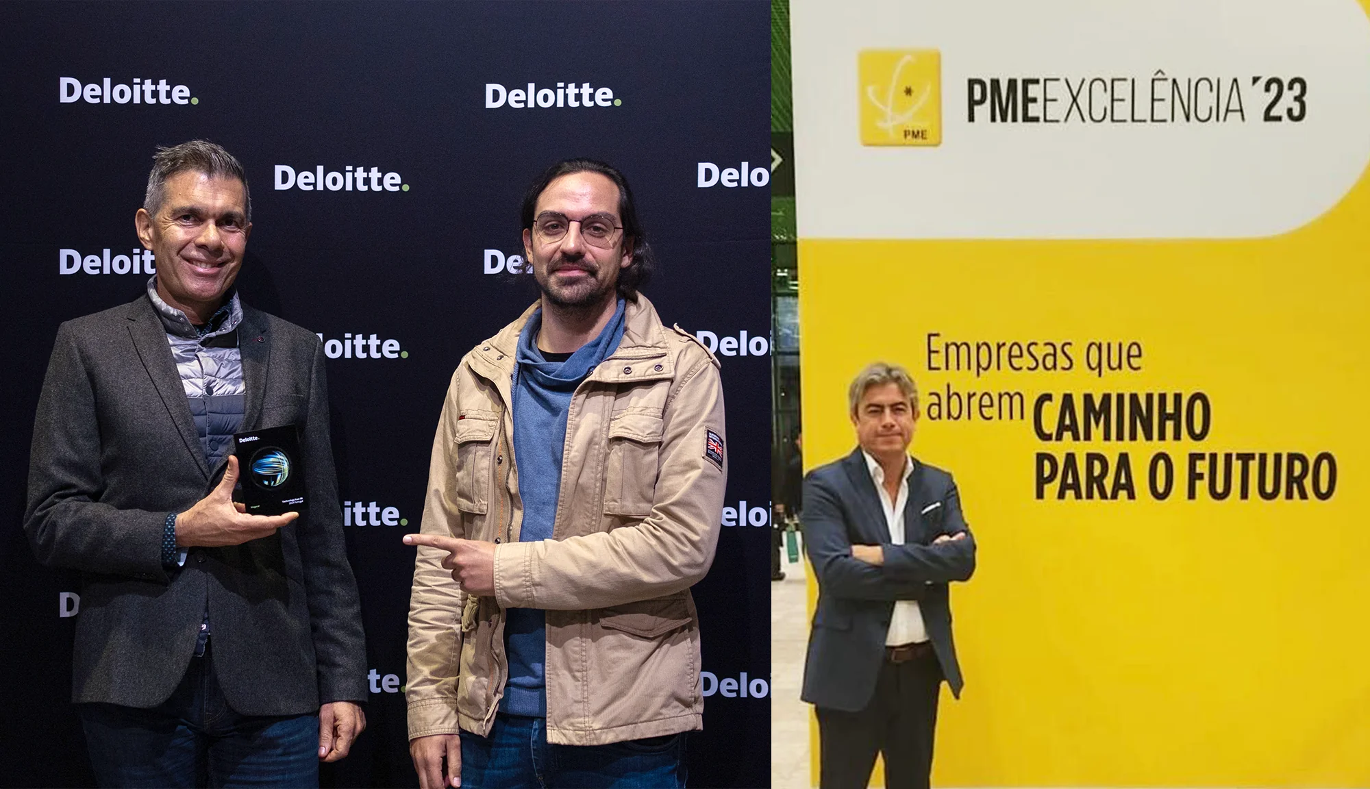 Founders at the Deloitte Award and PME Líder Award
